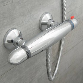 SCHÜTTE Thermostatic shower mixer SUPRA chrome by SCHÜTTE, Faucets - Ref: Foro24-434561, Price: 90,02 €, Discount: %