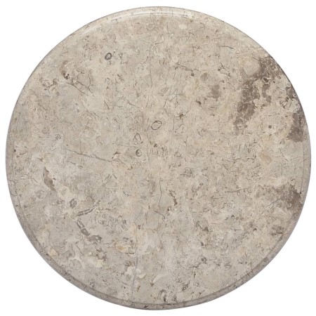 Gray marble table top Ø50x2.5 cm by vidaXL, Table tops - Ref: Foro24-149194, Price: 78,37 €, Discount: %