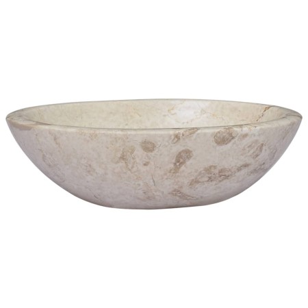 Cream marble sink 53x40x15 cm by vidaXL, Sinks - Ref: Foro24-149171, Price: 195,38 €, Discount: %