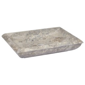 Gray marble sink 50x35x10 cm by vidaXL, Sinks - Ref: Foro24-149164, Price: 118,99 €, Discount: %