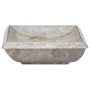 Gray marble sink 50x35x10 cm by vidaXL, Sinks - Ref: Foro24-149164, Price: 118,56 €, Discount: %