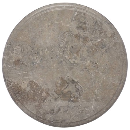 Gray marble tabletop Ø40x2.5 cm by vidaXL, Table tops - Ref: Foro24-149191, Price: 71,40 €, Discount: %