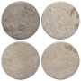 Gray marble tabletop Ø40x2.5 cm by vidaXL, Table tops - Ref: Foro24-149191, Price: 71,40 €, Discount: %