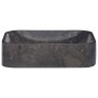 Black marble sink 40x40x10 cm by vidaXL, Sinks - Ref: Foro24-149181, Price: 128,99 €, Discount: %