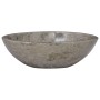 Lavabo gris mármol 53x40x15 cm de vidaXL, Lavabos - Ref: Foro24-149173, Precio: 167,67 €, Descuento: %