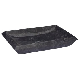 Black marble sink 50x35x10 cm by vidaXL, Sinks - Ref: Foro24-149163, Price: 129,99 €, Discount: %