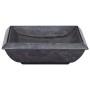 Lavabo mármol negro 50x35x10 cm de vidaXL, Lavabos - Ref: Foro24-149163, Precio: 134,50 €, Descuento: %