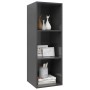 Wand-TV-Schrank aus glänzendem grauem Sperrholz, 37 x 37 x 107 cm von vidaXL, TV-Möbel - Ref: Foro24-805488, Preis: 36,59 €, ...