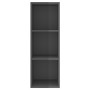 Wand-TV-Schrank aus glänzendem grauem Sperrholz, 37 x 37 x 107 cm von vidaXL, TV-Möbel - Ref: Foro24-805488, Preis: 36,59 €, ...