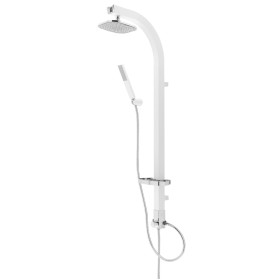 SCHÜTTE MADAGASKAR white chrome overhead shower set by SCHÜTTE, shower heads - Ref: Foro24-434589, Price: 154,72 €, Discount: %