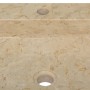 Lavabo crema mármol 40x40x12 cm de vidaXL, Lavabos - Ref: Foro24-149183, Precio: 140,26 €, Descuento: %