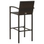 Garden bar set 7 pieces brown synthetic rattan by vidaXL, Garden sets - Ref: Foro24-3064845, Price: 463,99 €, Discount: %