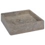 Lavabo gris mármol 40x40x10 cm de vidaXL, Lavabos - Ref: Foro24-149170, Precio: 136,17 €, Descuento: %