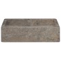 Lavabo gris mármol 40x40x10 cm de vidaXL, Lavabos - Ref: Foro24-149170, Precio: 136,17 €, Descuento: %