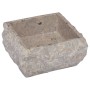 Lavabo gris mármol 30x30x13 cm de vidaXL, Lavabos - Ref: Foro24-149176, Precio: 134,59 €, Descuento: %