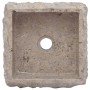 Lavabo gris mármol 30x30x13 cm de vidaXL, Lavabos - Ref: Foro24-149176, Precio: 134,59 €, Descuento: %