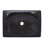 Black marble sink 50x35x10 cm by vidaXL, Sinks - Ref: Foro24-149166, Price: 103,06 €, Discount: %