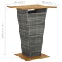 Conjunto de bar para jardín 5 piezas gris de vidaXL, Conjuntos de jardín - Ref: Foro24-3064871, Precio: 380,50 €, Descuento: %