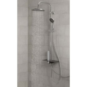 SCHÜTTE Overhead shower set with tray AQUASTAR anthracite-chrome by SCHÜTTE, shower heads - Ref: Foro24-434594, Price: 130,09...