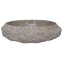 Lavabo gris mármol Ø40x12 cm de vidaXL, Lavabos - Ref: Foro24-149158, Precio: 108,90 €, Descuento: %