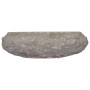 Gray marble washbasin Ø40x12 cm by vidaXL, Sinks - Ref: Foro24-149158, Price: 112,87 €, Discount: %