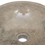 Gray marble washbasin Ø40x12 cm by vidaXL, Sinks - Ref: Foro24-149158, Price: 112,87 €, Discount: %