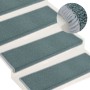 Alfombras de peldaños de escalera 15 uds azul 65x21x4 cm de vidaXL, Alfombrillas para escalones - Ref: Foro24-326194, Precio:...