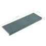 Treppenstufenmatten 15 Stück blau 65x21x4 cm von vidaXL, Treppenmatten - Ref: Foro24-326194, Preis: 58,83 €, Rabatt: %