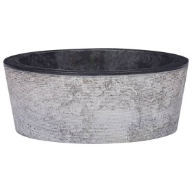 Black marble sink Ø40x15 cm by vidaXL, Sinks - Ref: Foro24-149178, Price: 137,38 €, Discount: %