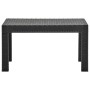 Garden table PP rattan anthracite gray 58x58x41 cm by vidaXL, Garden tables - Ref: Foro24-315640, Price: 44,49 €, Discount: %