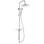 SCHÜTTE Overhead shower set with tray AQUASTAR white-chrome by SCHÜTTE, shower heads - Ref: Foro24-434593, Price: 130,09 €, D...