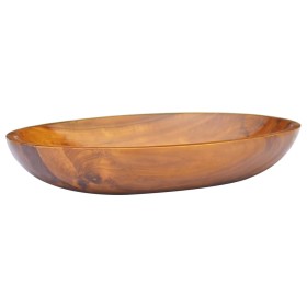 Solid teak wood sink 60x40x10 cm by vidaXL, Sinks - Ref: Foro24-326162, Price: 140,19 €, Discount: %