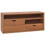 Mueble para TV de madera maciza de teca 90x30x40 cm de vidaXL, Muebles TV - Ref: Foro24-326118, Precio: 162,99 €, Descuento: %