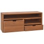 Mueble para TV de madera maciza de teca 90x30x40 cm de vidaXL, Muebles TV - Ref: Foro24-326118, Precio: 162,99 €, Descuento: %