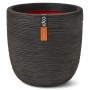 Capi Planter Nature Rib dark brown 54x52 cm by Capi, Pots and planters - Ref: Foro24-434841, Price: 204,70 €, Discount: %