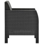 Garden chair with PP cushion anthracite rattan by vidaXL, Garden chairs - Ref: Foro24-315639, Price: 93,99 €, Discount: %