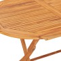 Mesa plegable de jardín madera maciza de teca 160x80x75 cm de vidaXL, Mesas de jardín - Ref: Foro24-48998, Precio: 201,80 €, ...