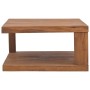 Mesa de centro madera maciza de teca 65x65x33 cm de vidaXL, Mesas de centro - Ref: Foro24-326127, Precio: 116,01 €, Descuento: %