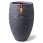 Capi Vase Nature Rib elegant Deluxe dark gray 45x72 cm by Capi, Pots and planters - Ref: Foro24-434843, Price: 182,99 €, Disc...