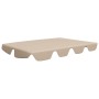 Dosel de repuesto columpio de jardín beige 188/168x145/110 cm de vidaXL, Cubiertas para carpas y cenadores - Ref: Foro24-3120...