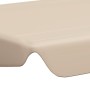 Replacement canopy for garden swing beige 188/168x145/110 cm by vidaXL, Covers for tents and gazebos - Ref: Foro24-312084, Pr...