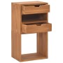 Solid teak wood storage furniture 40x30x76 cm by vidaXL, Lockers and storage cabinets - Ref: Foro24-326129, Price: 105,05 €, ...