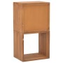 Solid teak wood storage furniture 40x30x76 cm by vidaXL, Lockers and storage cabinets - Ref: Foro24-326129, Price: 105,05 €, ...