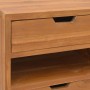 Solid teak wood storage furniture 40x30x76 cm by vidaXL, Lockers and storage cabinets - Ref: Foro24-326129, Price: 105,05 €, ...