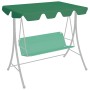 Spare canopy for garden swing green 188/168x145/110 cm by vidaXL, Covers for tents and gazebos - Ref: Foro24-312088, Price: 3...