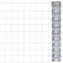 Silver galvanized steel garden fence 50x1 m by vidaXL, fence panels - Ref: Foro24-149512, Price: 75,20 €, Discount: %