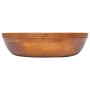 Lavabo de madera maciza de teca Φ40x10 cm de vidaXL, Lavabos - Ref: Foro24-326160, Precio: 98,84 €, Descuento: %