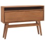 Mesa consola de madera maciza de teca 110x30x79 cm de vidaXL, Mesas auxiliares - Ref: Foro24-326136, Precio: 203,50 €, Descue...