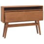 Mesa consola de madera maciza de teca 110x30x79 cm de vidaXL, Mesas auxiliares - Ref: Foro24-326136, Precio: 202,99 €, Descue...