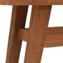 Solid teak wood console table 110x30x79 cm by vidaXL, Side tables - Ref: Foro24-326136, Price: 203,50 €, Discount: %